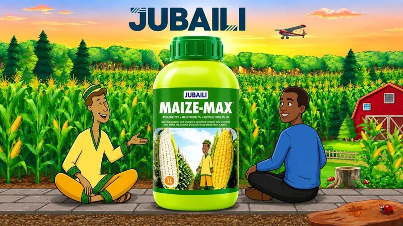 Jubaili Maize-Max campaign artwork